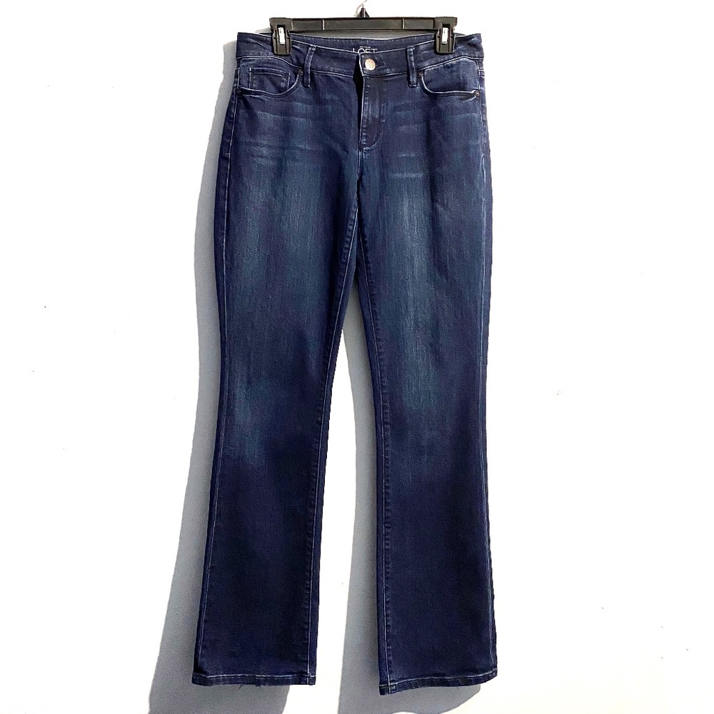 Ann Taylor Loft Curvy Sexy Boot Cut Jeans Sz 29/8